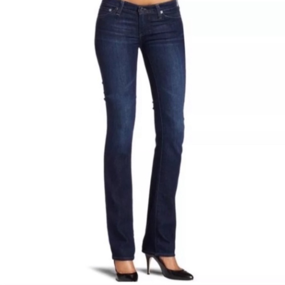 Adriano Goldschmied Size 25 R Dark Wash The Ballad Slim Boot Denim Jeans